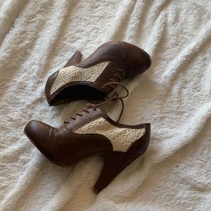 Charlotte Russe Lace Up Booties